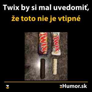 Obrázek 'twix by si mel uvedomit'