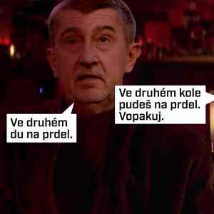 Obrázek 've druhem jdu na prdel'