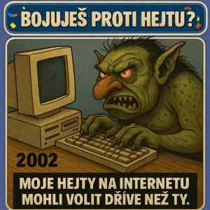 Obrázek 'volim hejty'