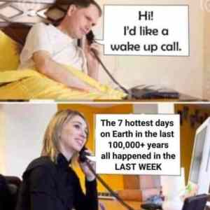 Obrázek 'wake up call as hell'