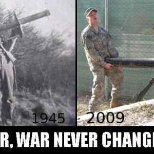 Obrázek 'war never changes'