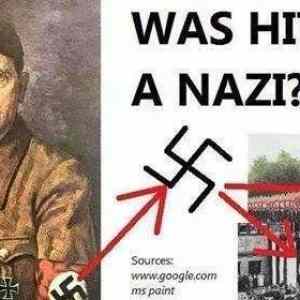 Obrázek 'was hitler a nazi'