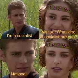 Obrázek 'we are all socialists'