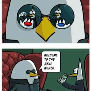 Obrázek 'welcome to the real world'