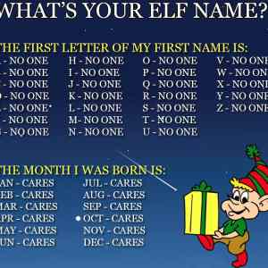 Obrázek 'whats your elf name'