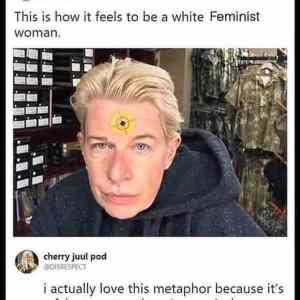 Obrázek 'white feminist'