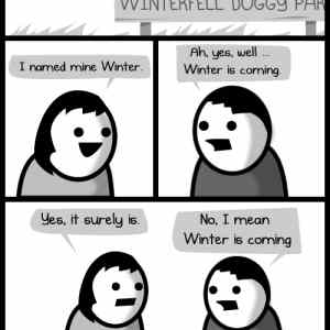 Obrázek 'winter is coming'