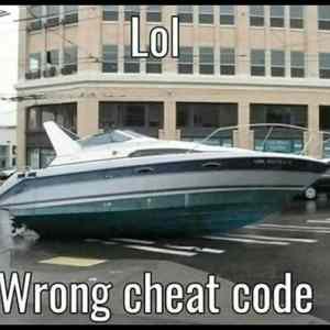Obrázek 'wrong cheat code'