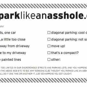Obrázek 'you-park-like-an-asshole-notice'
