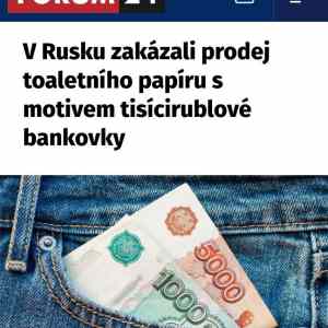 Obrázek 'zakaz toaletniho papiru v rusku'