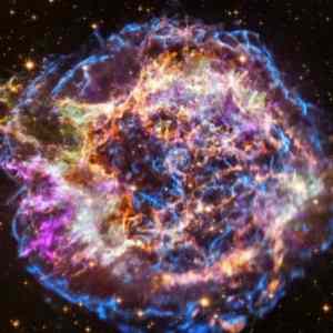 Obrázek 'zbytek supernovy Cassiopeia A'