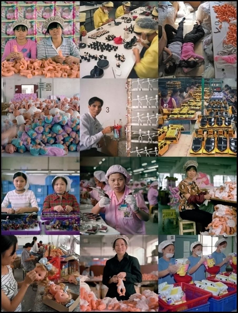 Obrázek -A Glimpse Inside Chinese Toy Factories-      10.12.2012