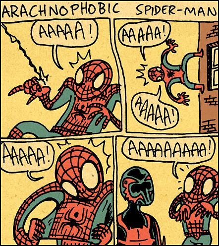 Obrázek -Arachnophobic Spider-Man-      07.11.2012