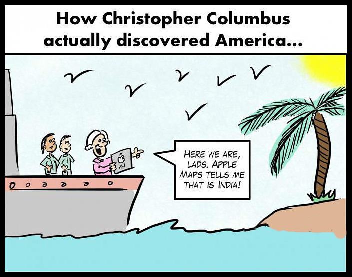 Obrázek -Christopher Columbus discovers America-      24.09.2012