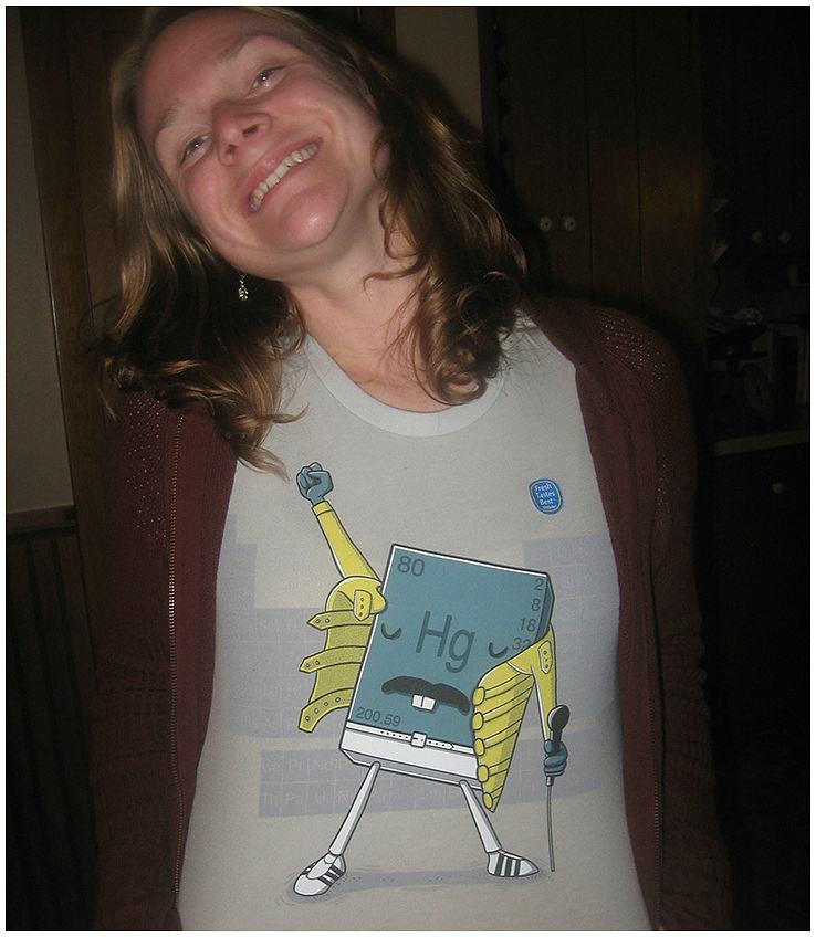 Obrázek -Clever nerdy t-shirt-      22.10.2012