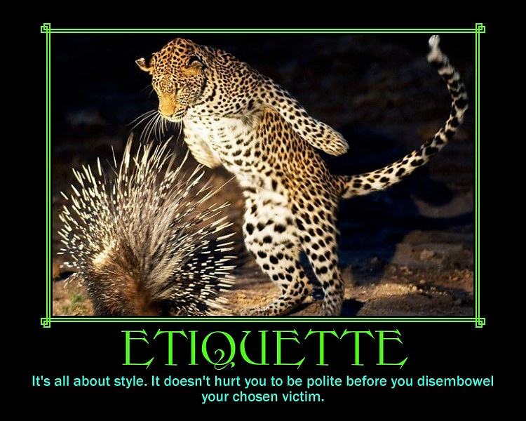 Obrázek -Etiquette-      08.10.2012