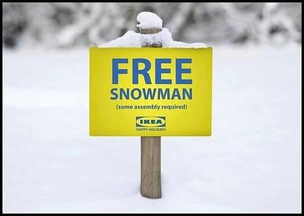 Obrázek -Free snowman-      26.11.2012