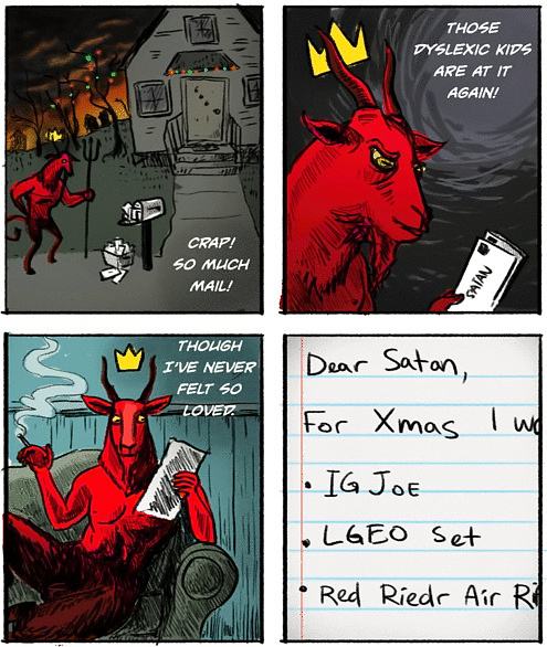 Obrázek -Letters to Satan-      07.12.2012