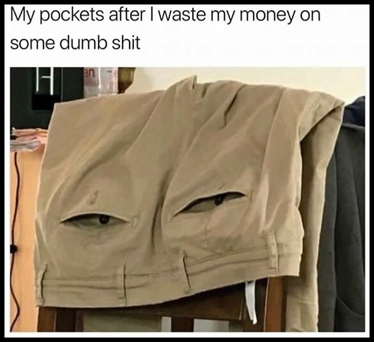 Obrázek -My Pockets Are Not Impressed-