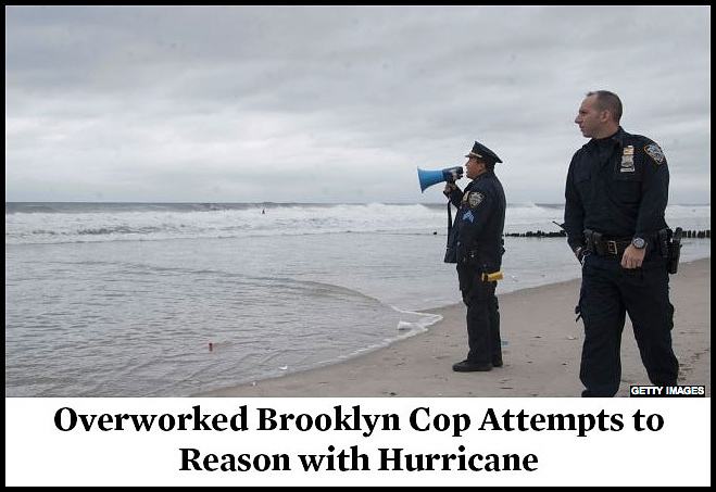 Obrázek -NYPD response to Hurricane Sandy-      29.10.2012