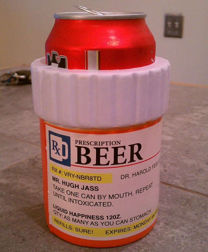 Obrázek -Prescription beer koozie-      10.09.2012