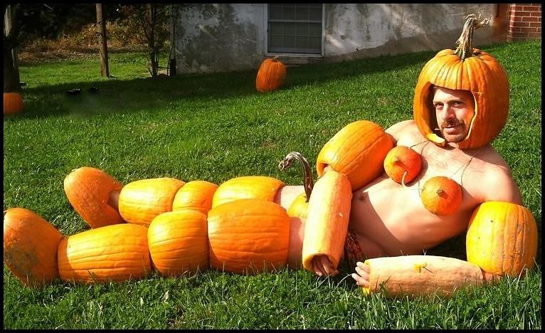 Obrázek -Pumpkin man-      28.10.2012