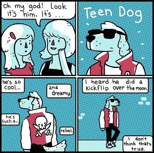 Obrázek -Teen dog-      13.10.2012