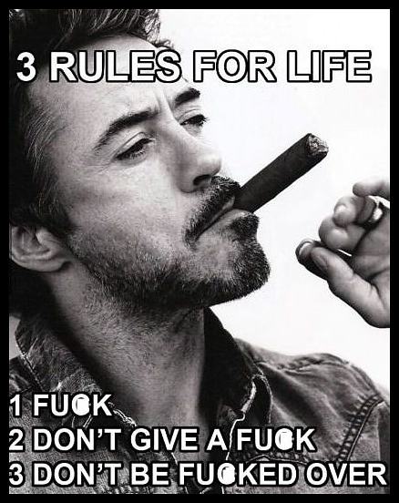 Obrázek - 3 rule for life -      05.04.2013