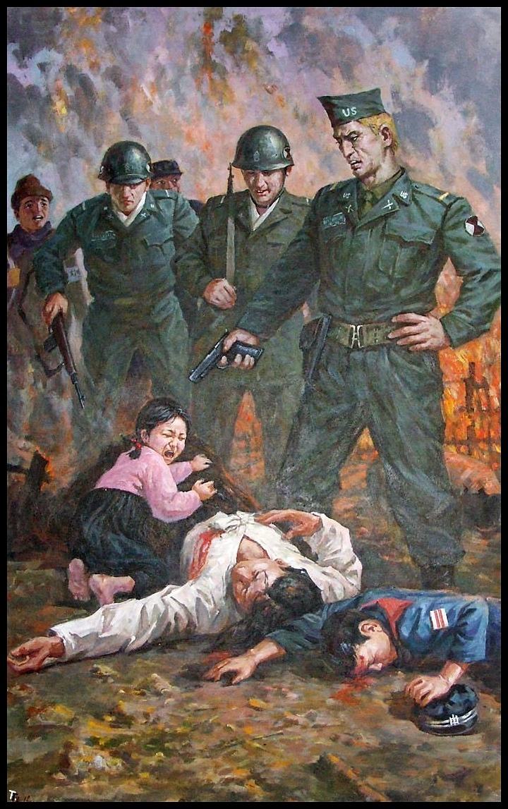 Obrázek - Actual North Korean Poster -      08.03.2013