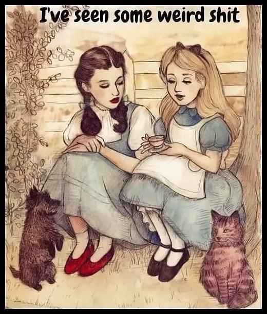 Obrázek - Alice and Dorothy bonding -      12.04.2013