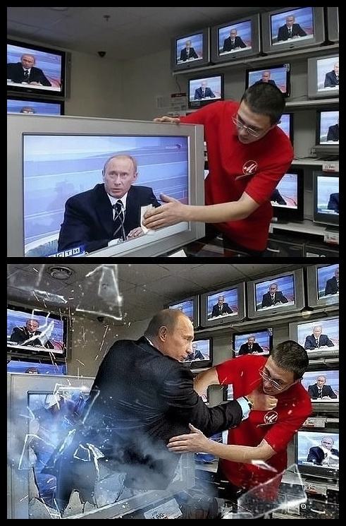 Obrázek - Attention to Putin -      18.02.2013