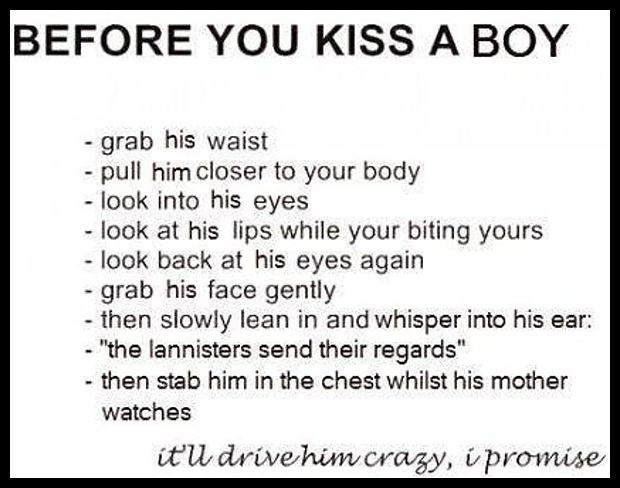 Obrázek - Before You Kiss A Boy -      13.07.2013