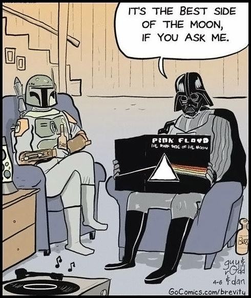 Obrázek - Darth Vader loves his music -      21.01.2013