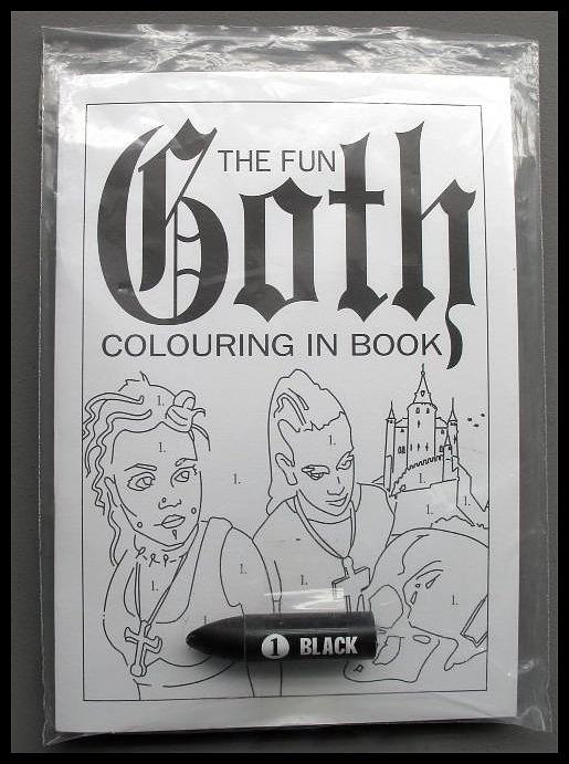 Obrázek - Goth coloring book -      28.06.2013