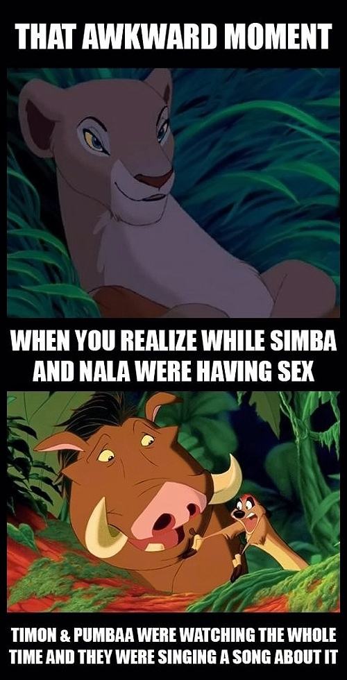 Obrázek - Just realised this while watching The Lion King -      20.03.2013