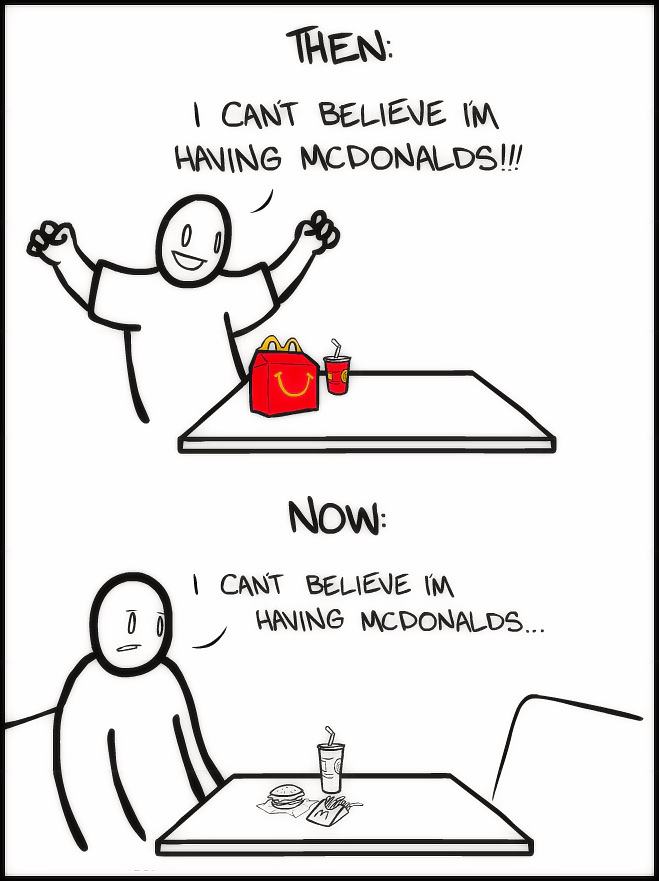 Obrázek - McDonalds then and now -      24.01.2013