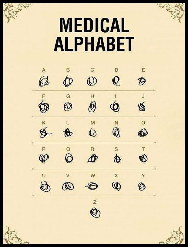 Obrázek - Medical alphabet -      01.06.2013
