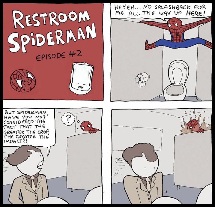 Obrázek - Restroom Spider-Man 2 -      23.02.2013
