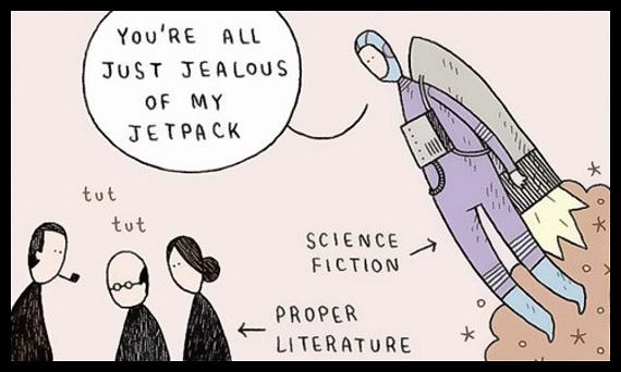 Obrázek - Science Fiction vs Proper Literature -      04.03.2013