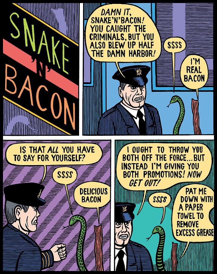 Obrázek - Snake And Bacon -      17.07.2013