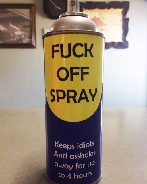 Obrázek - fuck off spray -