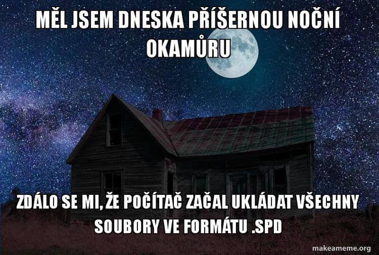 Obrázek - zle sny -