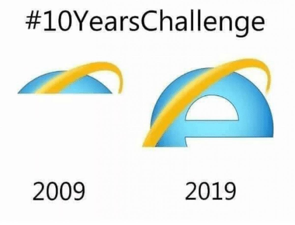 Obrázek 10 years challenge-IE