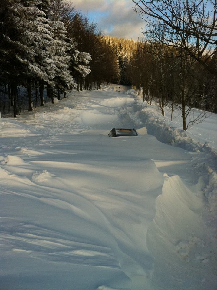 Obrázek 15.2.2012 mezi prichovicema a rejdicema