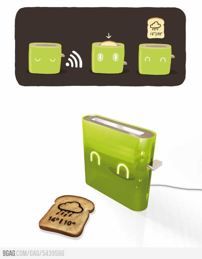 Obrázek 1 toaster predpovidajici pocasi