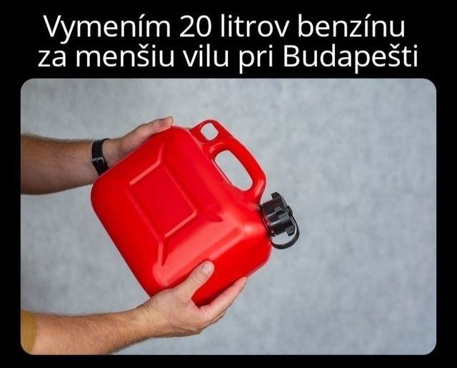 Obrázek 20litrov benzinu