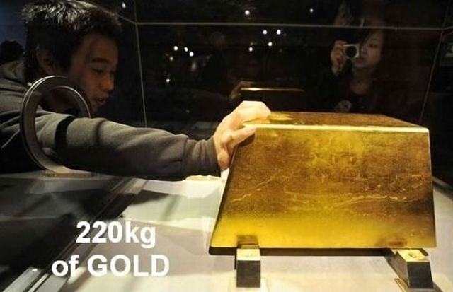 Obrázek 220kg zlata