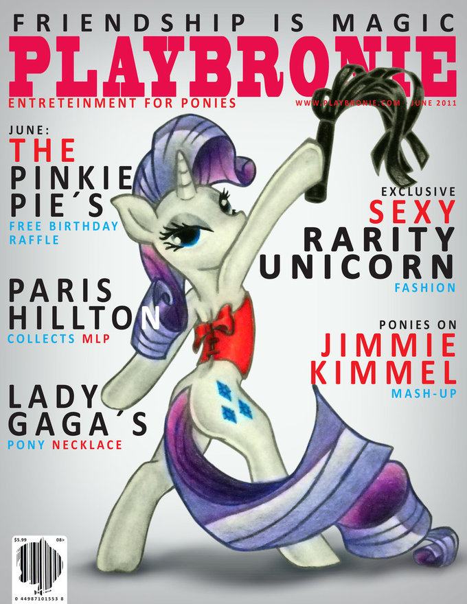 Obrázek 29725 - cover parody Playboy rarity