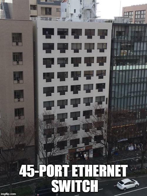 Obrázek 45 port ethernet switch