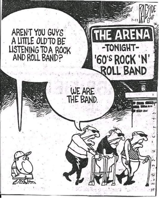 Obrázek 60s rocknroll band